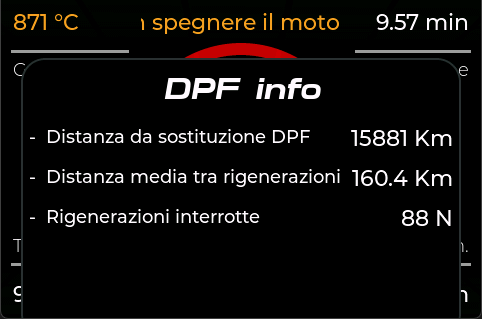Schermata DPF